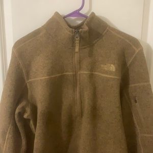 Medium Men's Utility Brown The North Face Gordon Lyons Classic 1/4 Zip